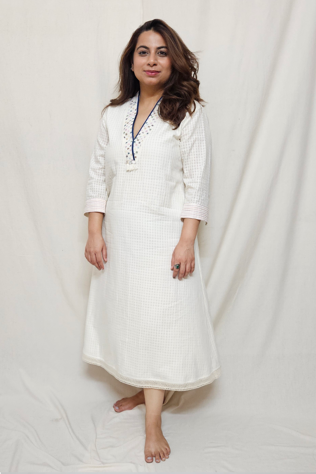 Frenchie kurta dress